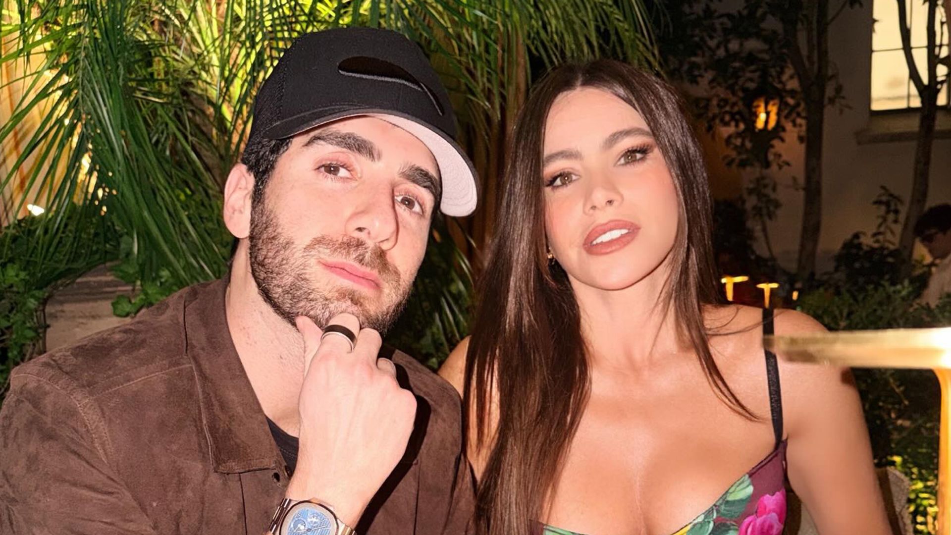 Sofía Vergara is all smiles in skintight tiger-print look in Vegas with rumored love interest Douglas Chabbott