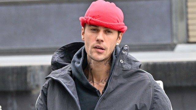 Justin Bieber is seen on April 15, 2025 in Los Angeles, California