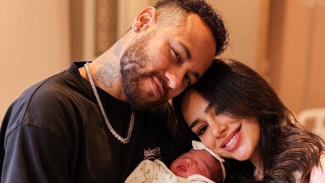 Neymar Jr, Bruna Biancardi y su bebe
