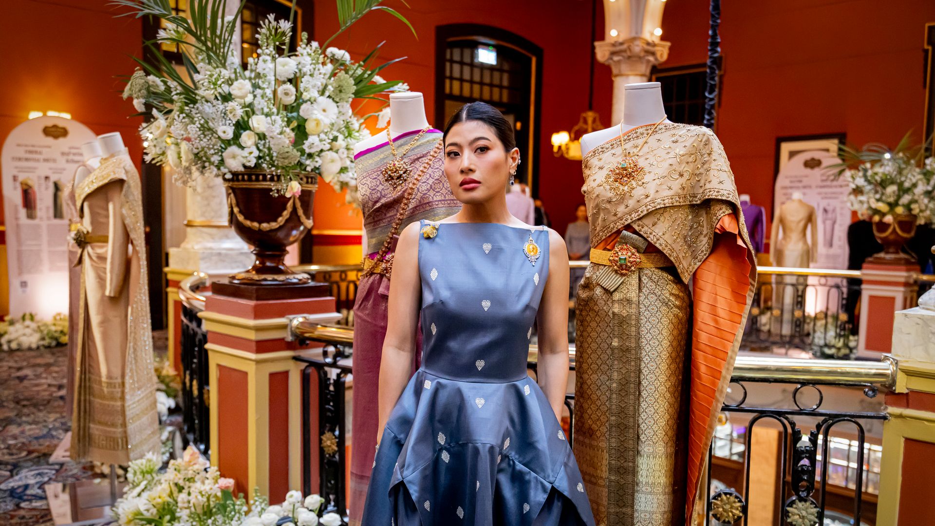 Thai Princess Sirivannavari captivates Europe with royal fashion and Thai textile art in The Hague