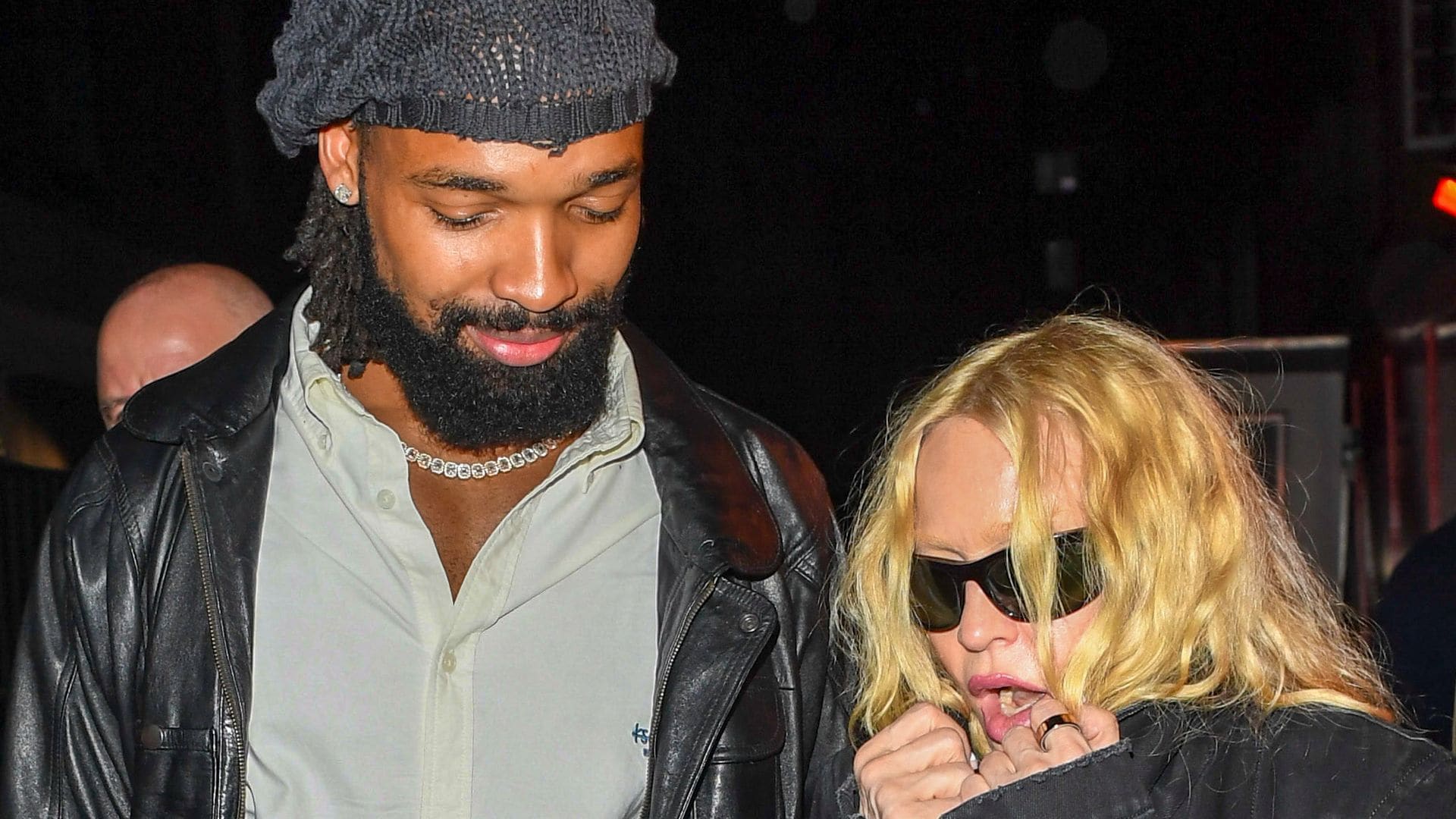 
Madonna & Her Beau Akeem Morris 