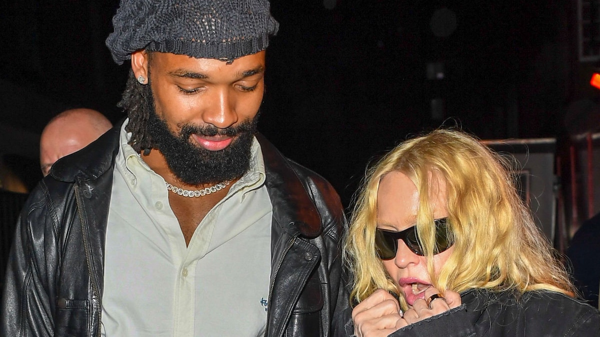Madonna parties until 2 AM with her boyfriend Akeem Morris in London