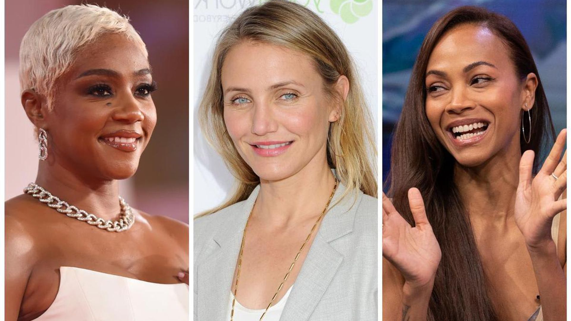 Tiffany Haddish, Cameron Diaz, and Zoe Saldaña sang their hearts out during Taylor Swift’s concert