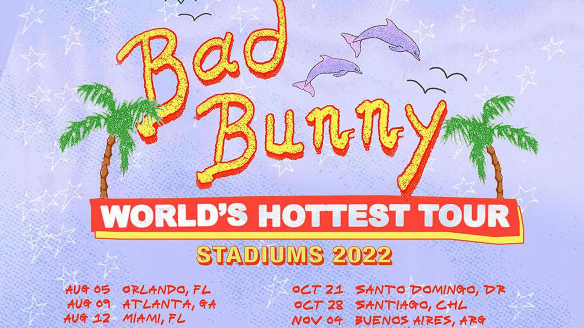 Bad Bunny announces his first stadium tour across the United States & Latin America