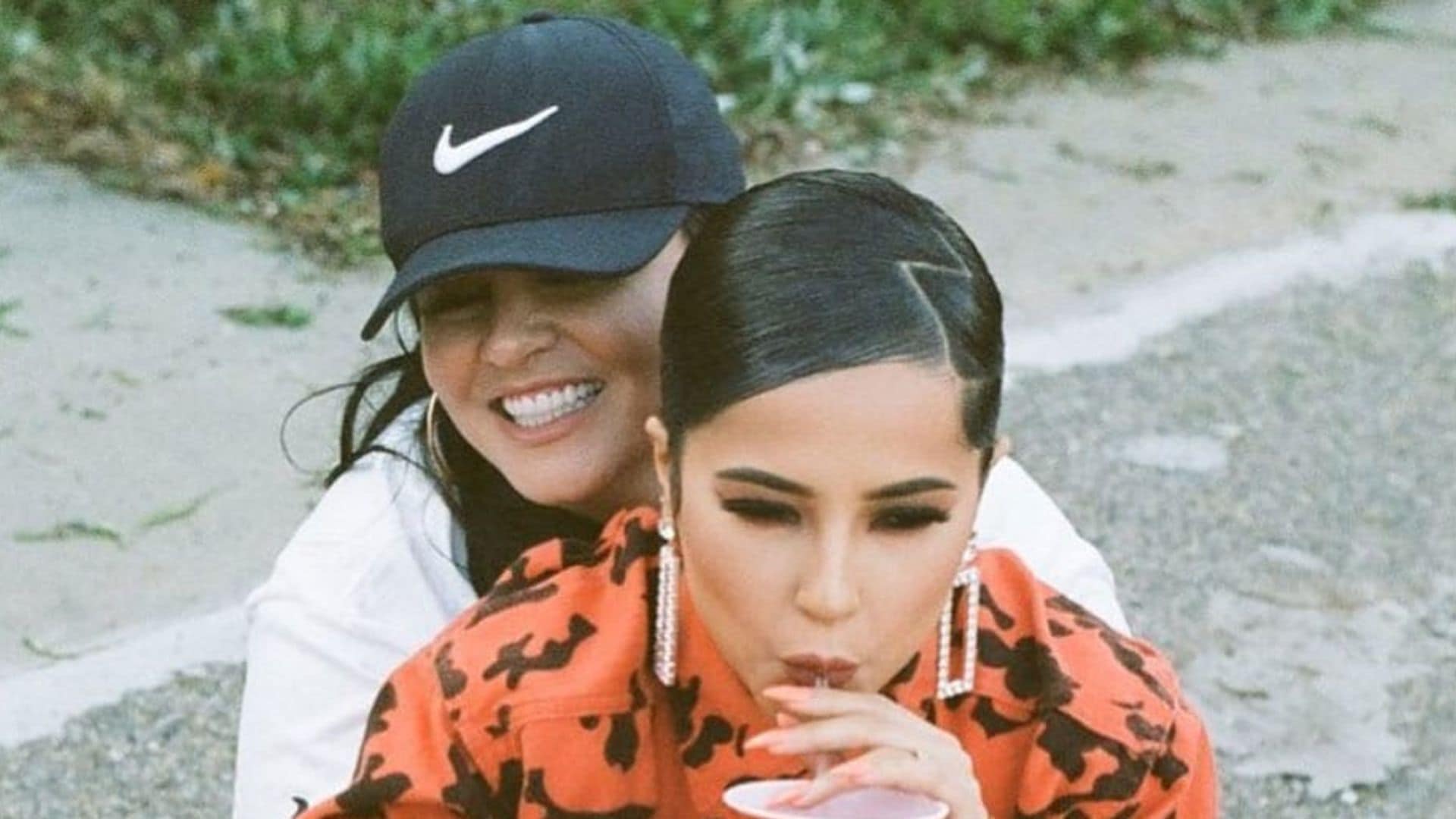 Becky G shares photo with her mother who looks like she could be her sister