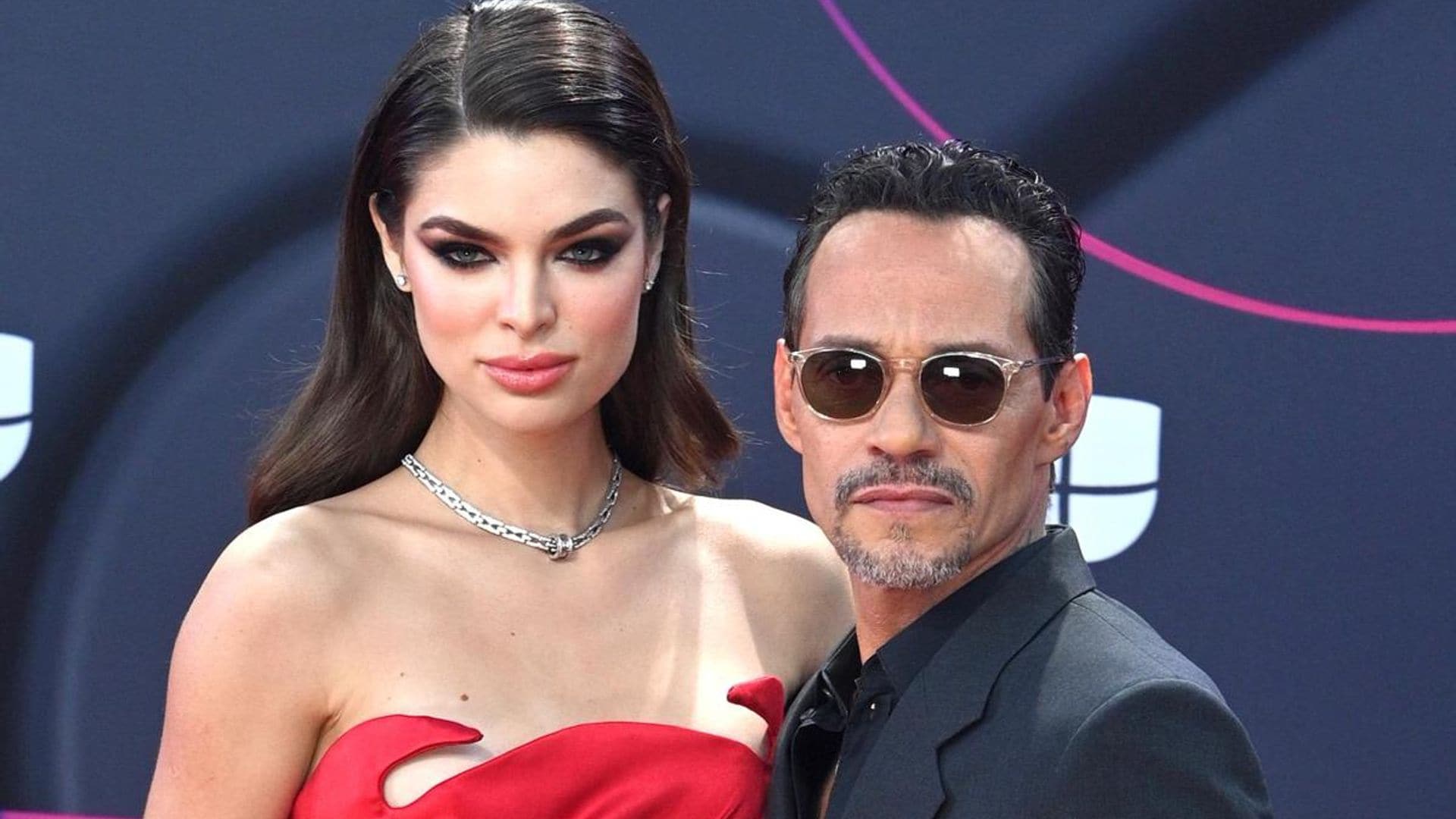 Nadia Ferreira pampers Marc Anthony with a typical dish from her native Paraguay