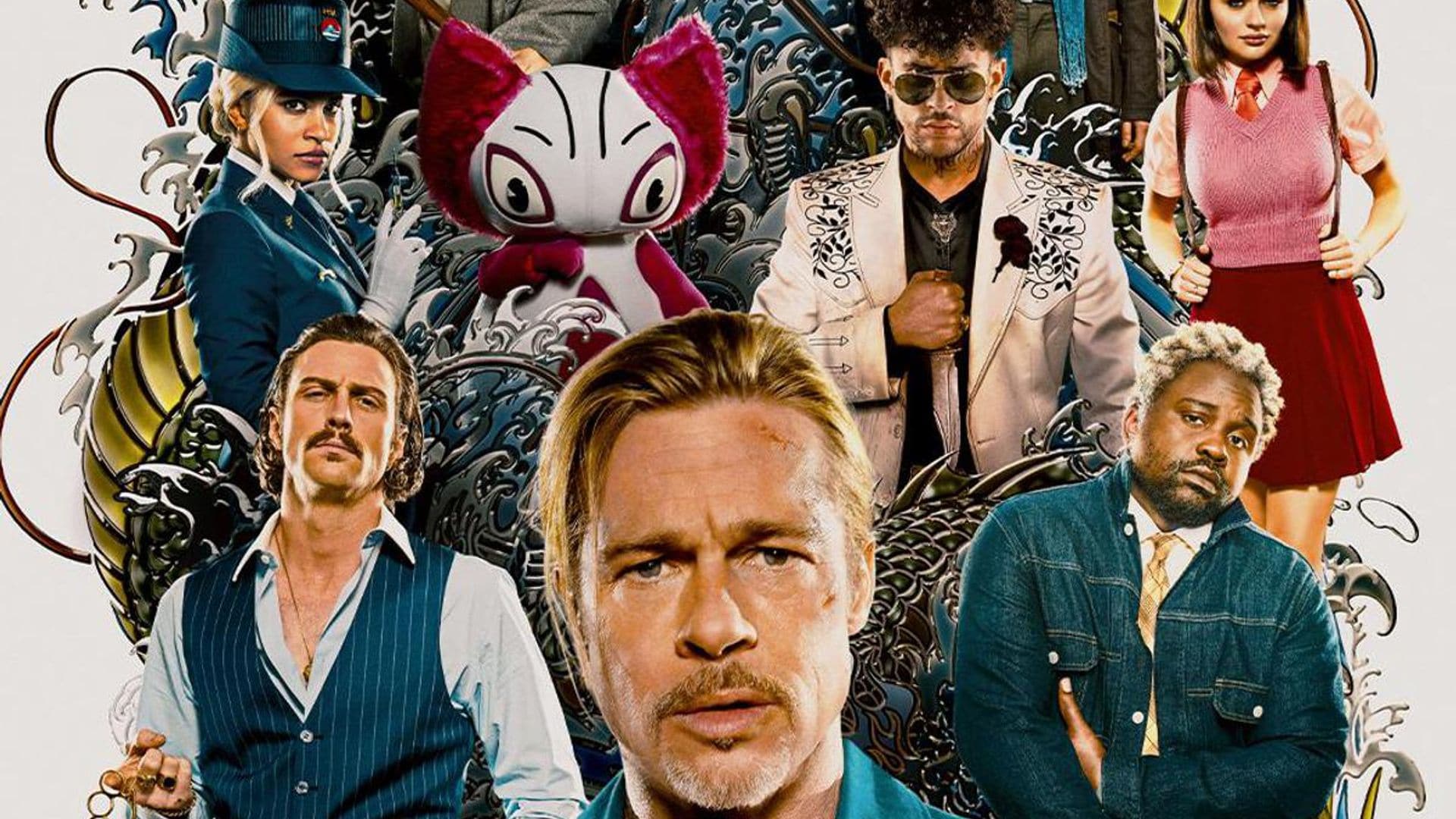Watch Bad Bunny in the poster for “Bullet Train”