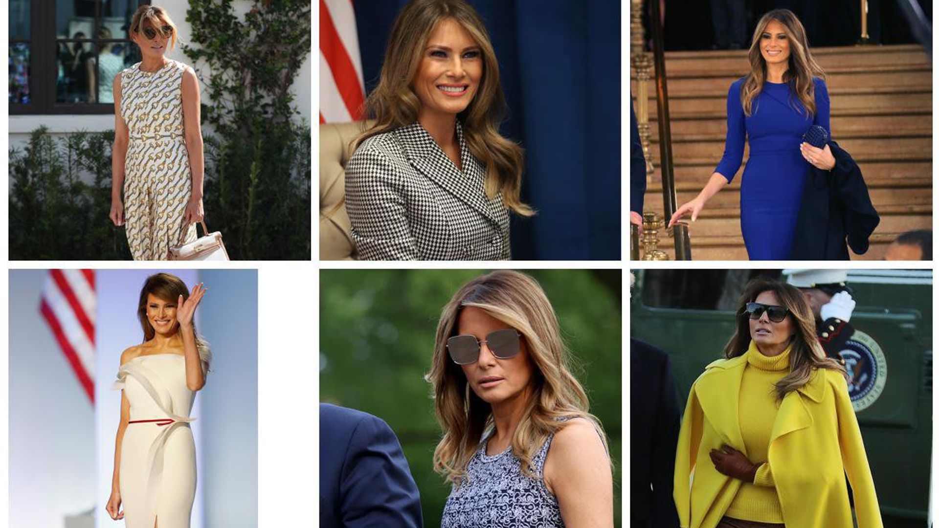 First Lady Merch The first lady is known for wearing designer brands.