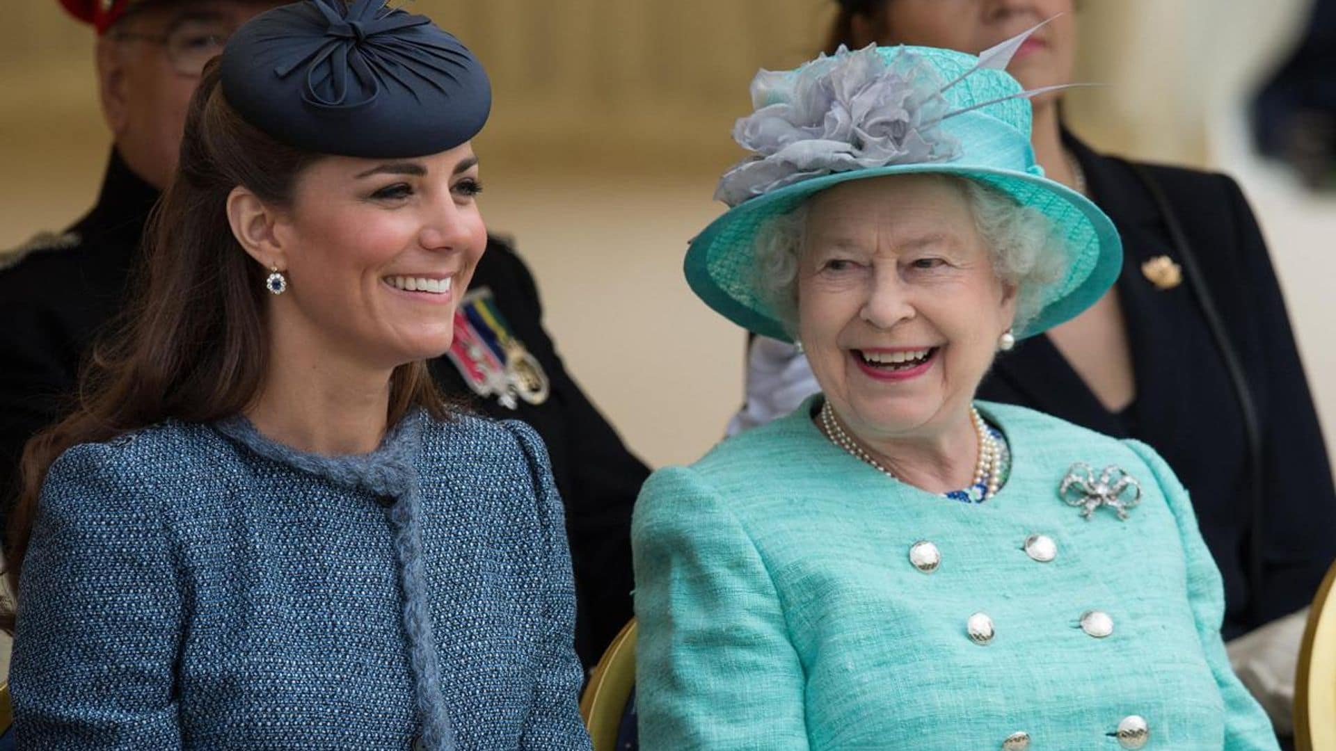 The Princess of Wales plants tree in honor of Queen Elizabeth