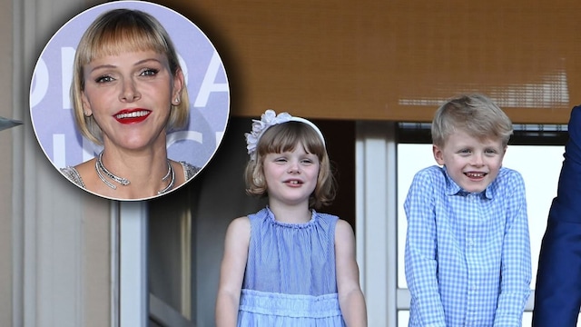 Princess Charlene reveals nicknames for twins Prince Jacques and Princess Gabriella