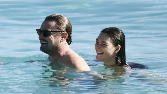 Leonardo DiCaprio and Vittoria Ceretti