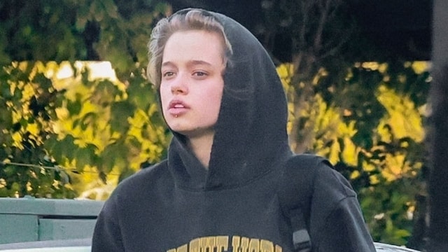 Shiloh Jolie-Pitt steps out after a dance class
