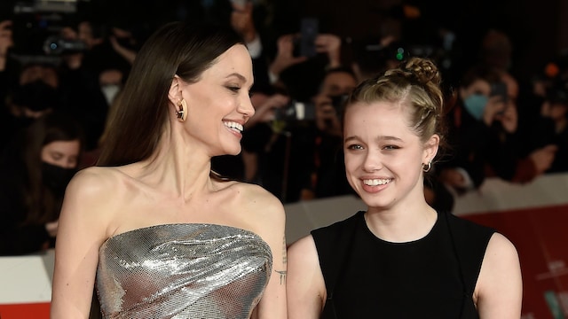 Angelina Jolie and her daughter Shiloh Jolie