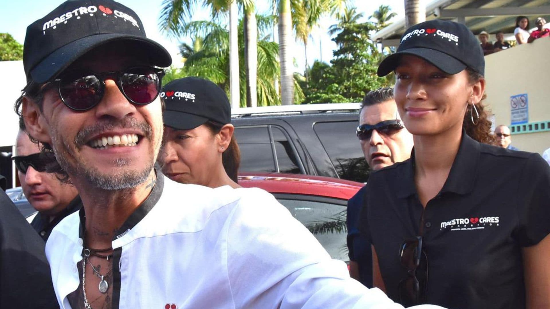 Marc Anthony makes public debut with model girlfriend Jessica Lynne in Puerto Rico