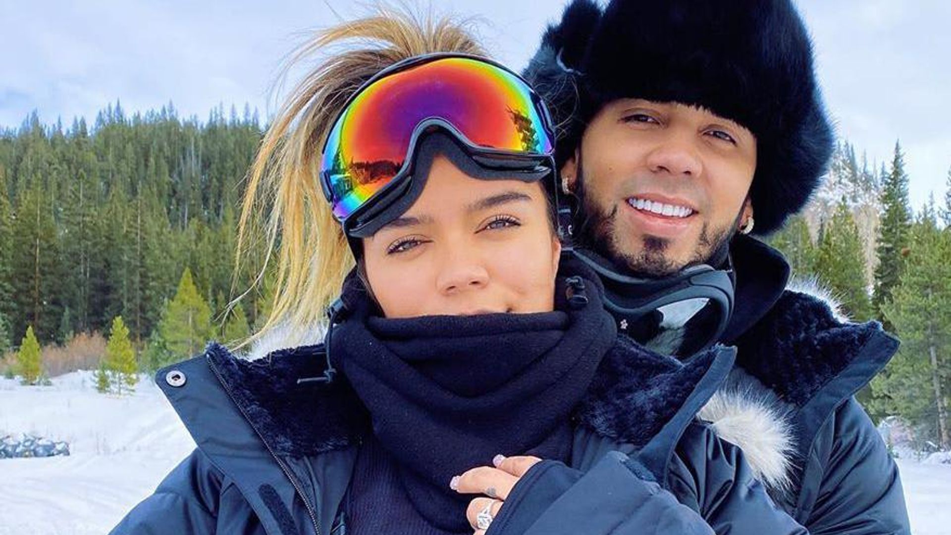 Karol G and Anuel AA take an epic joyride after their friend’s wedding