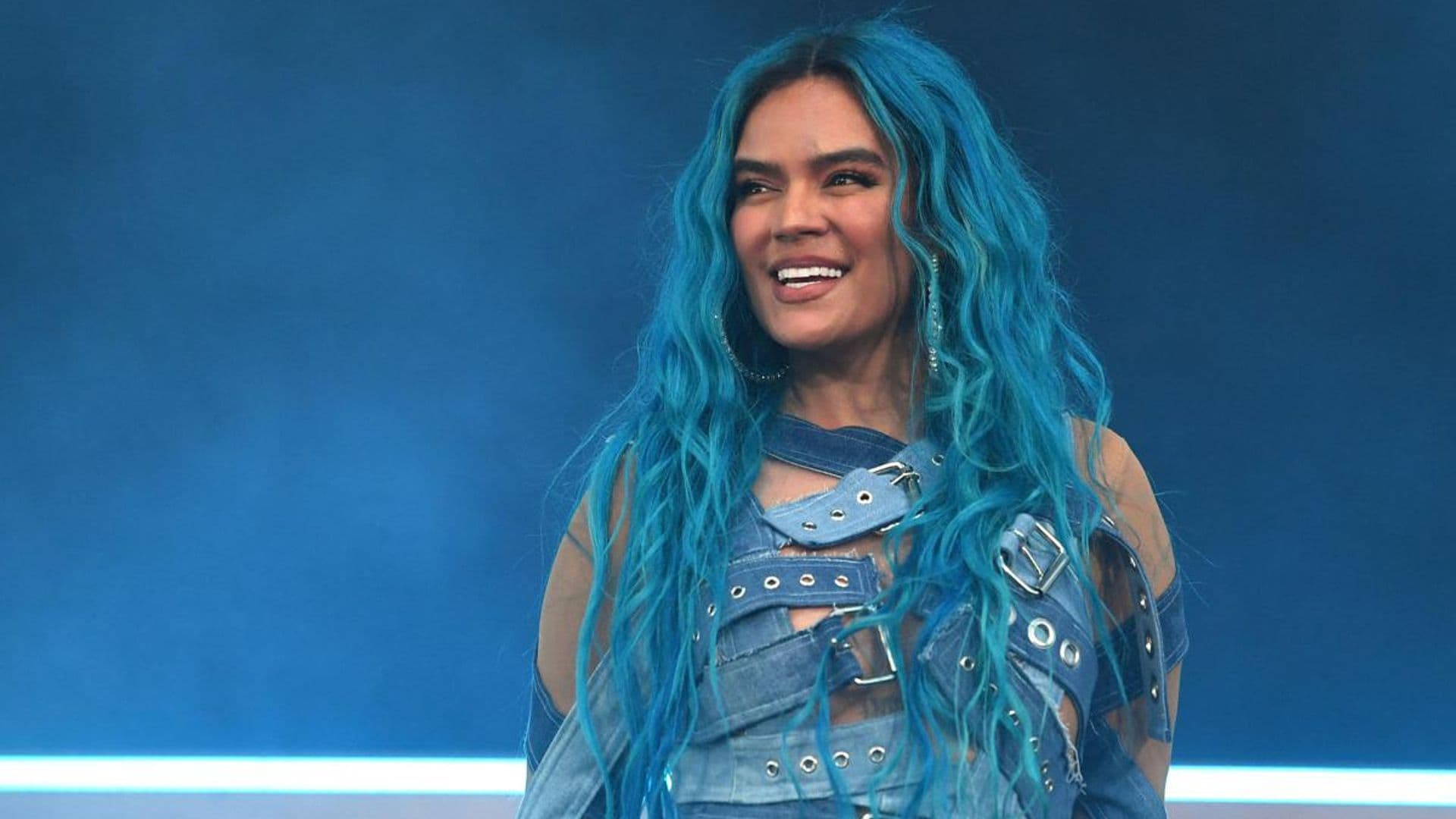 Karol G brings joy and music to cancer patients at children’s hospital