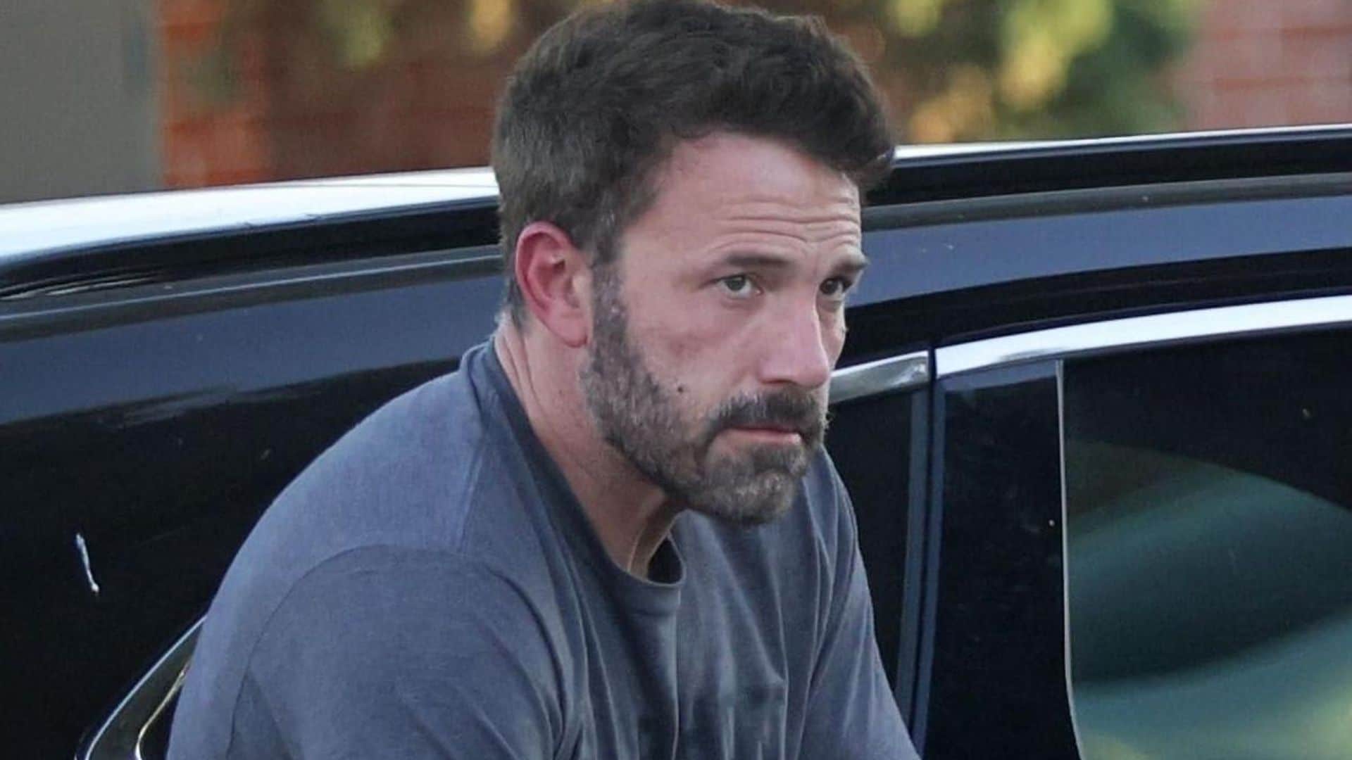Ben Affleck has a solo dad day at the skate park with Seraphina and Samuel