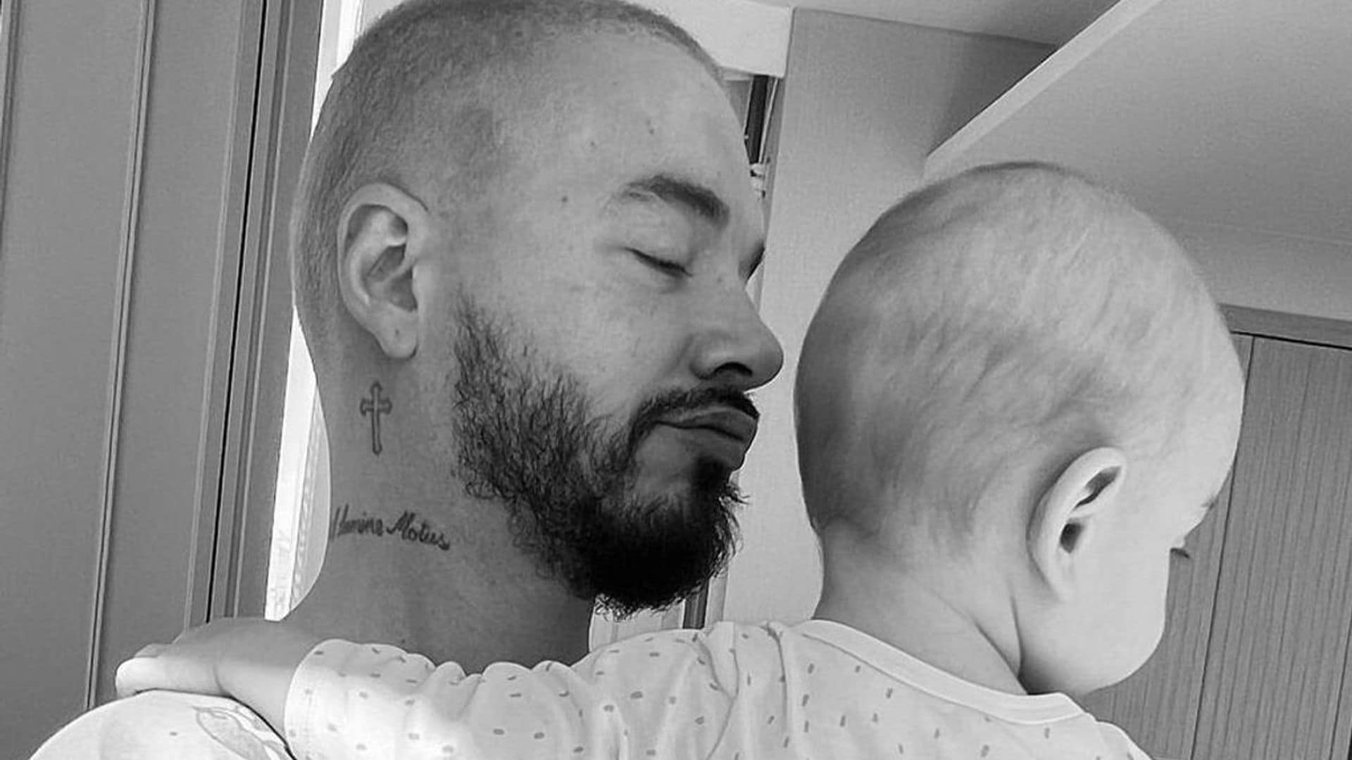 J Balvin reveals his son Rio has learned to say a few words