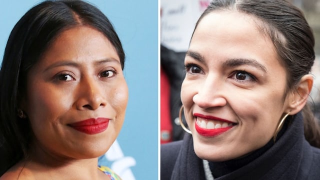 Yalitza Aparicio and Alexandria Ocasio Cortez