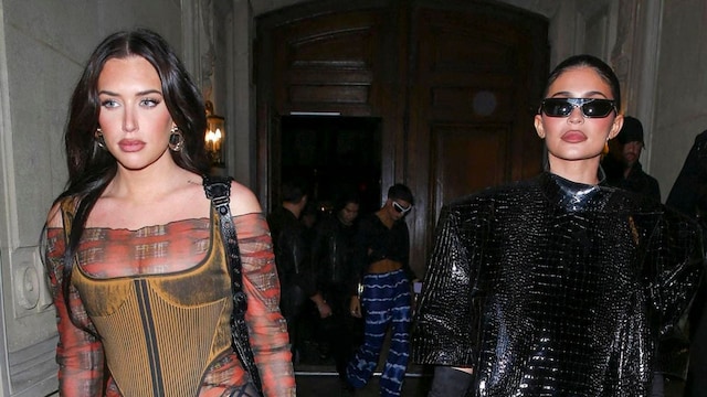 Anastasia and Kylie Paris Fashion Week