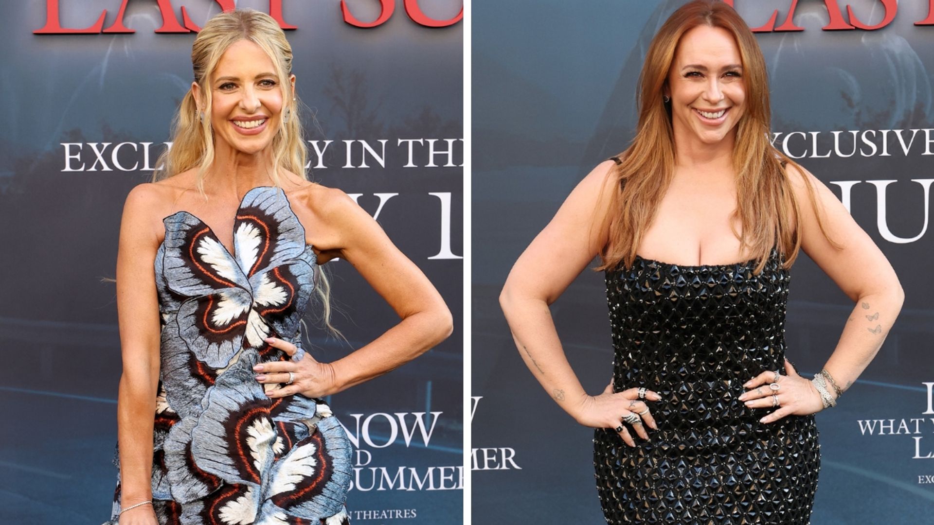 Sarah Michelle Gellar shuts down rumors of red carpet feud with Jennifer Love Hewitt