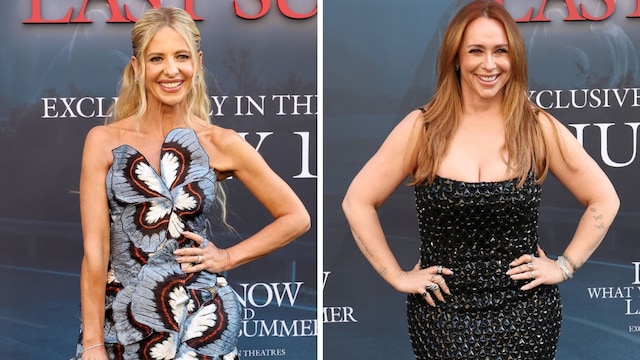 Sarah Michelle Gellar shuts down rumors of red carpet feud with Jennifer Love Hewitt