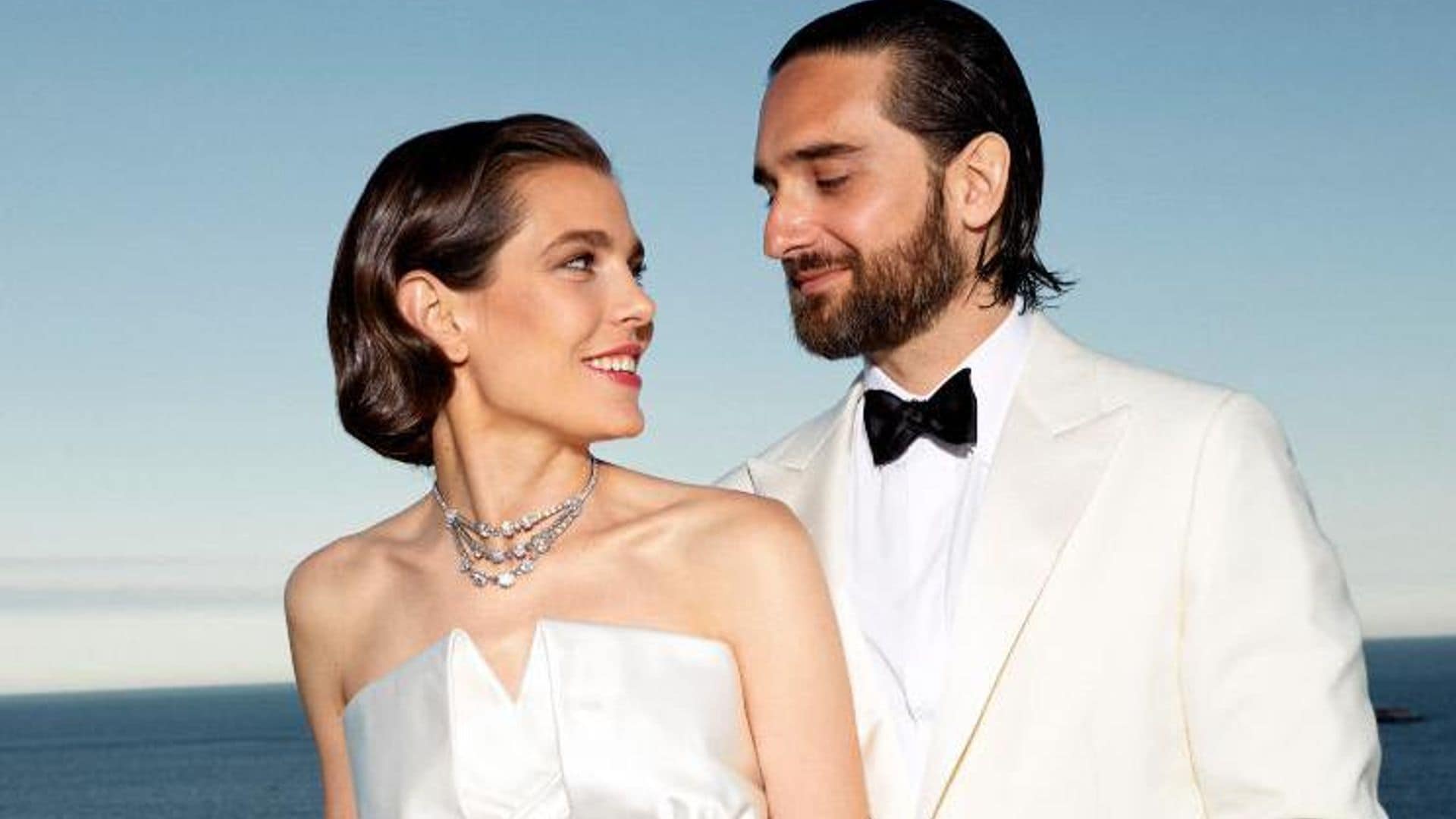 Charlotte Casiraghi echoes grandmother Grace Kelly’s elegance with wedding reception look
