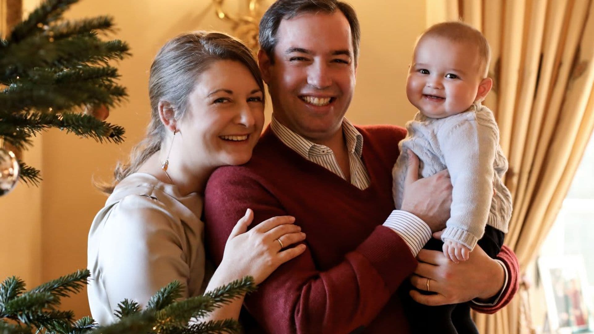 Baby’s first Christmas! These photos of Luxembourg’s Prince Charles could warm even the Grinch’s heart