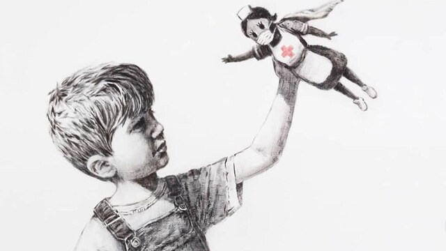 Banksy street art