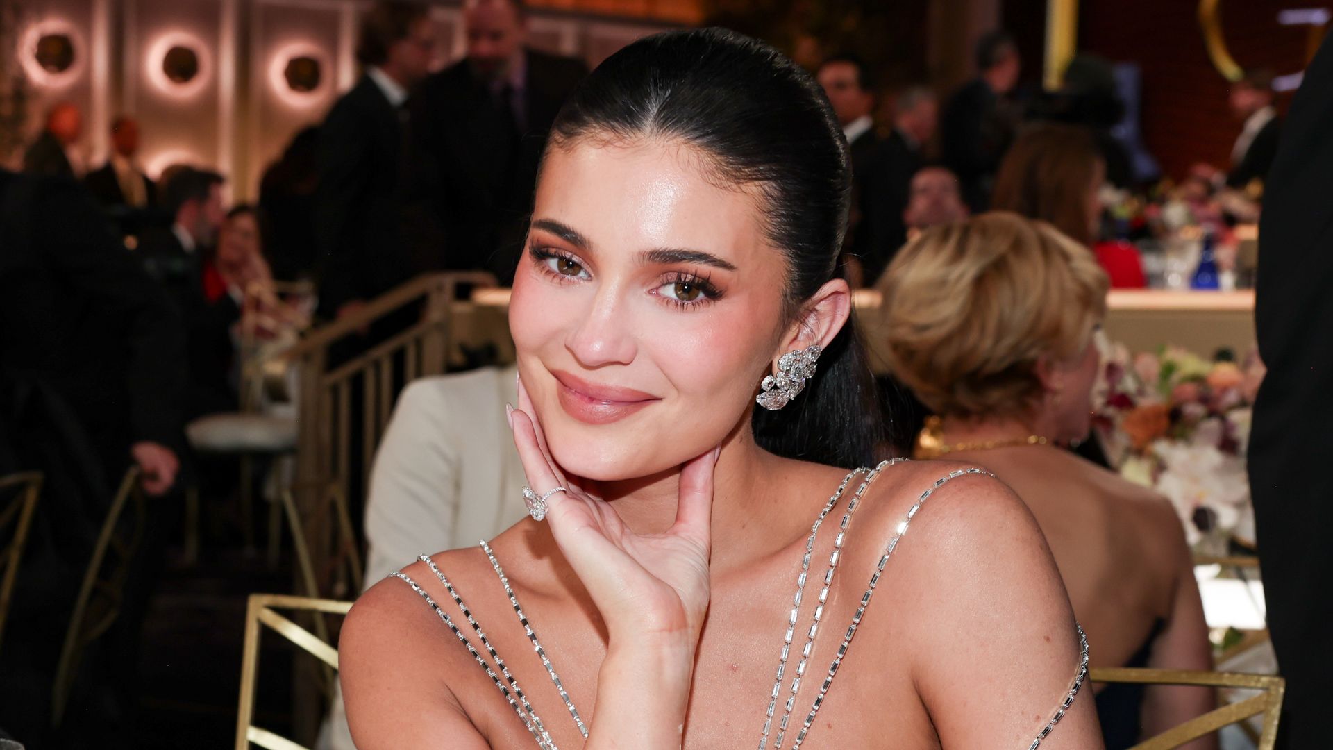 Kylie Jenner at the 83rd Annual Golden Globes.