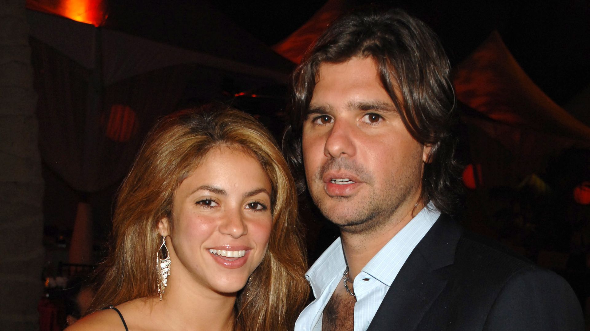 Shakira and Antonio de la Rua (Photo by Jeff Kravitz/FilmMagic)