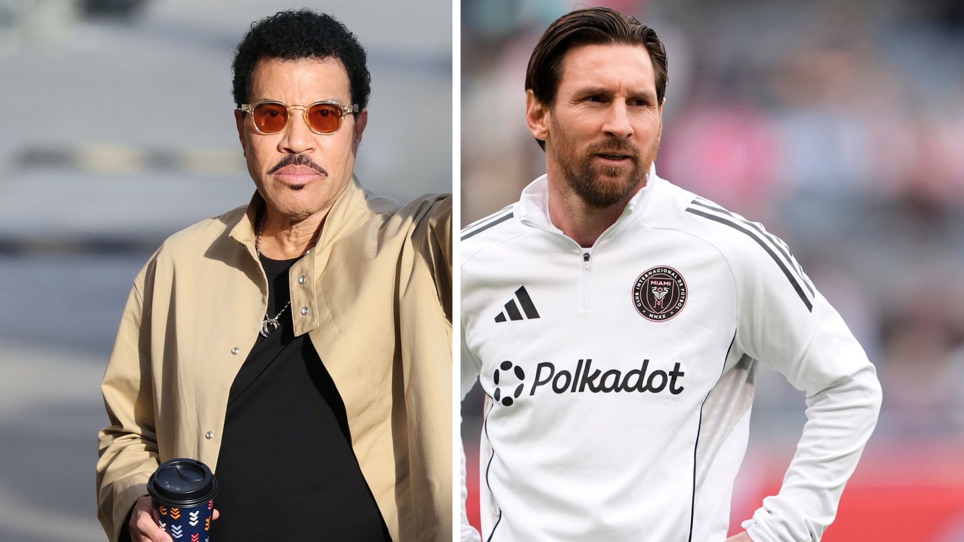 Messi finally meets Lionel Richie — The soccer star was named after the singer