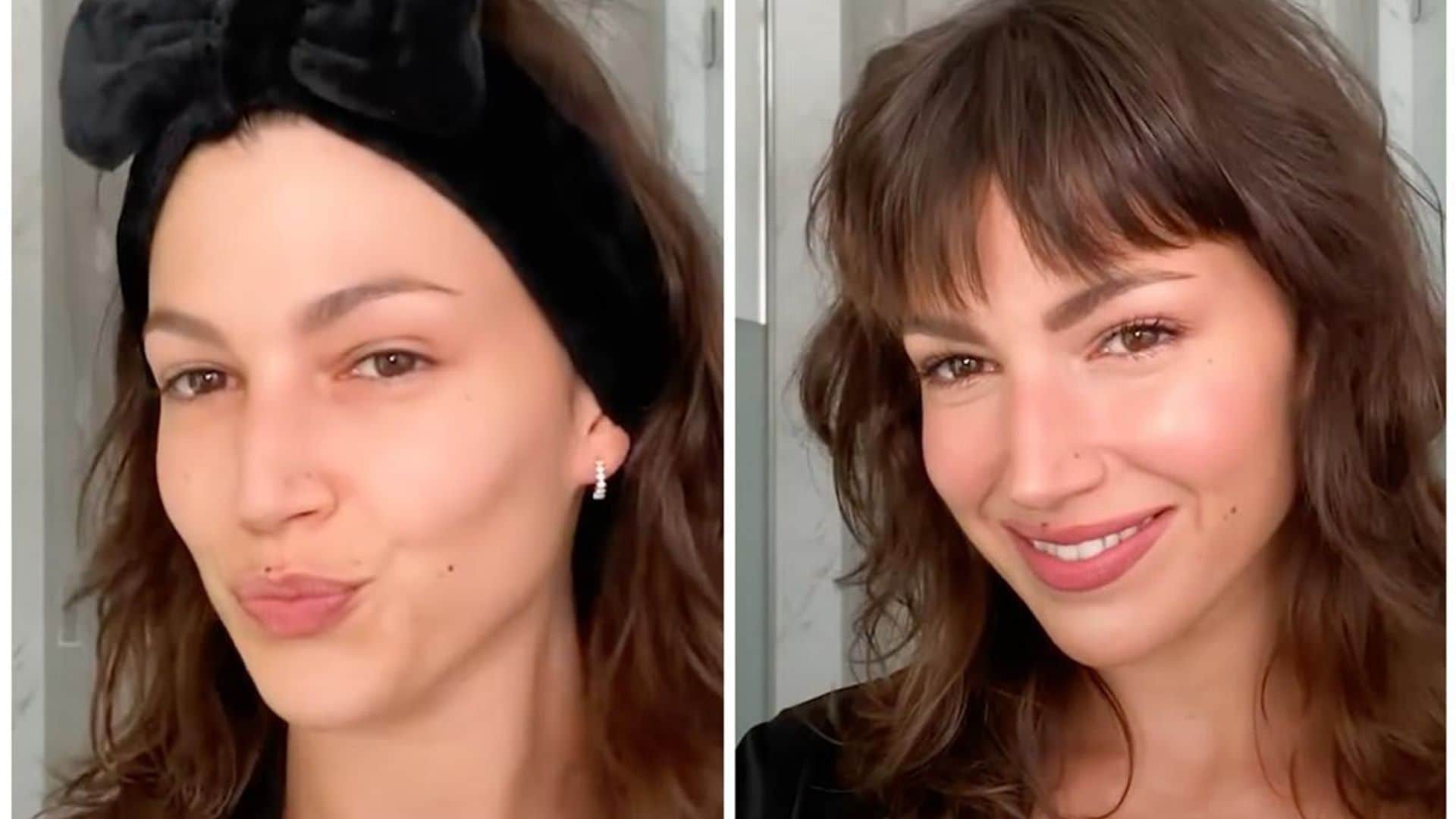 Úrsula Corberó pink makeup routine is perfect for people with super sensitive skin