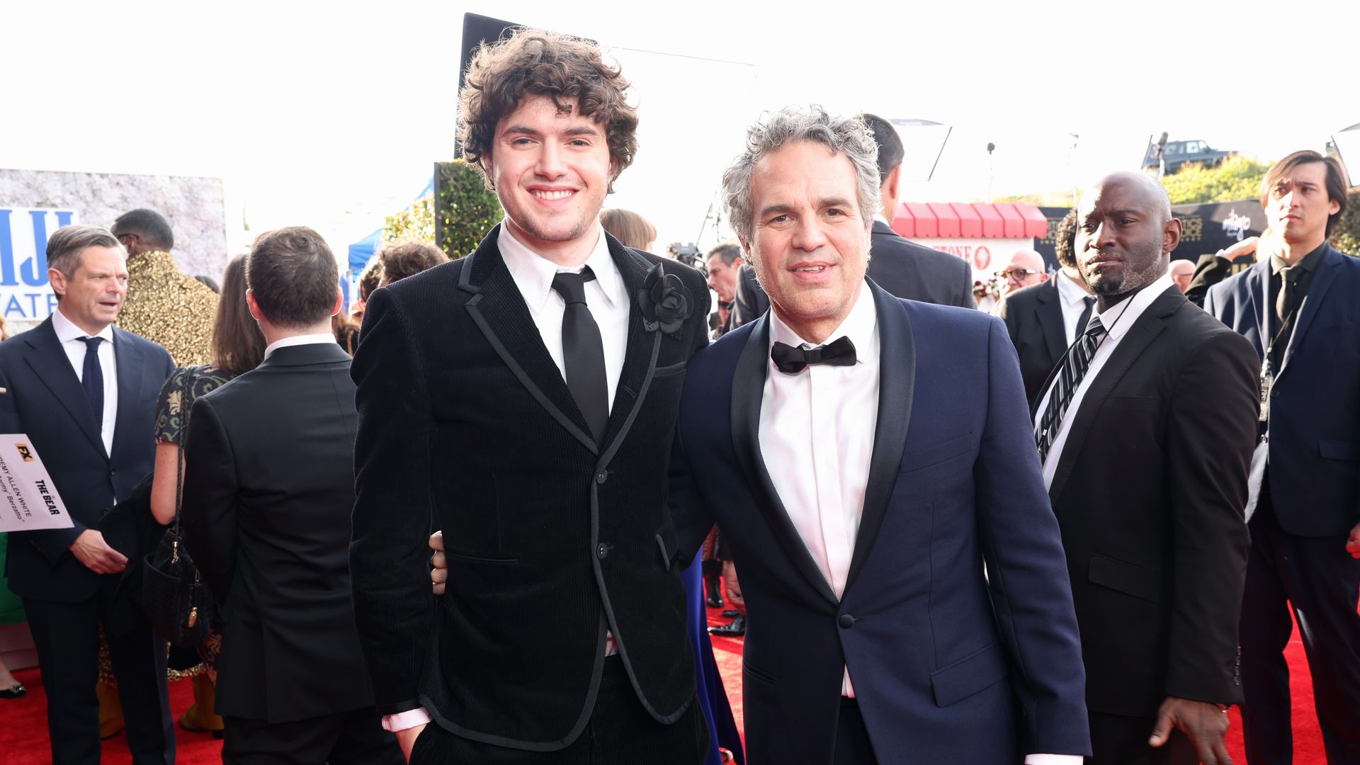 Keen Ruffalo and Mark Ruffalo attend the 29th Annual Critics Choice Awards