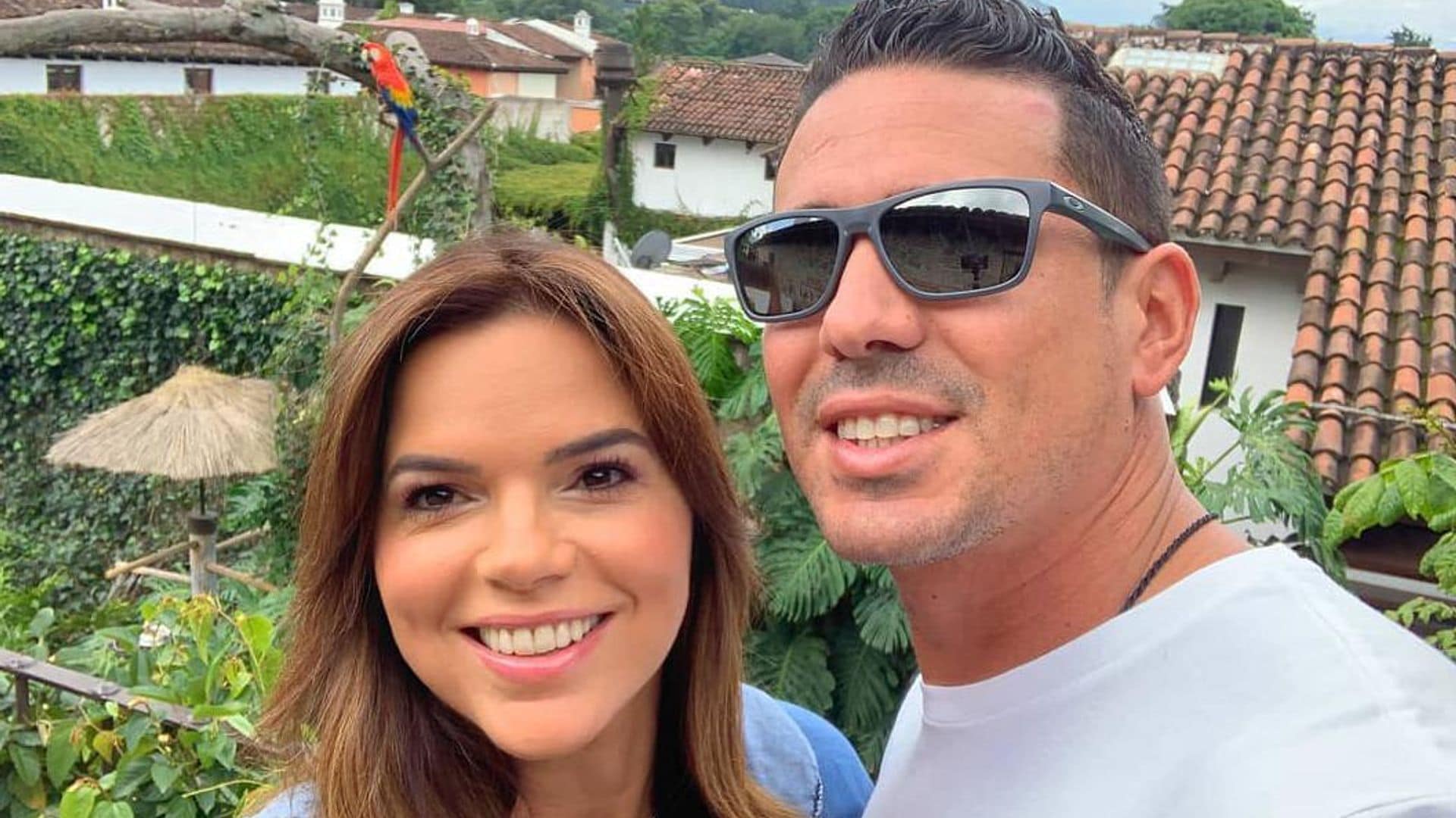 Rashel Diaz y su esposo Carlos Garcia