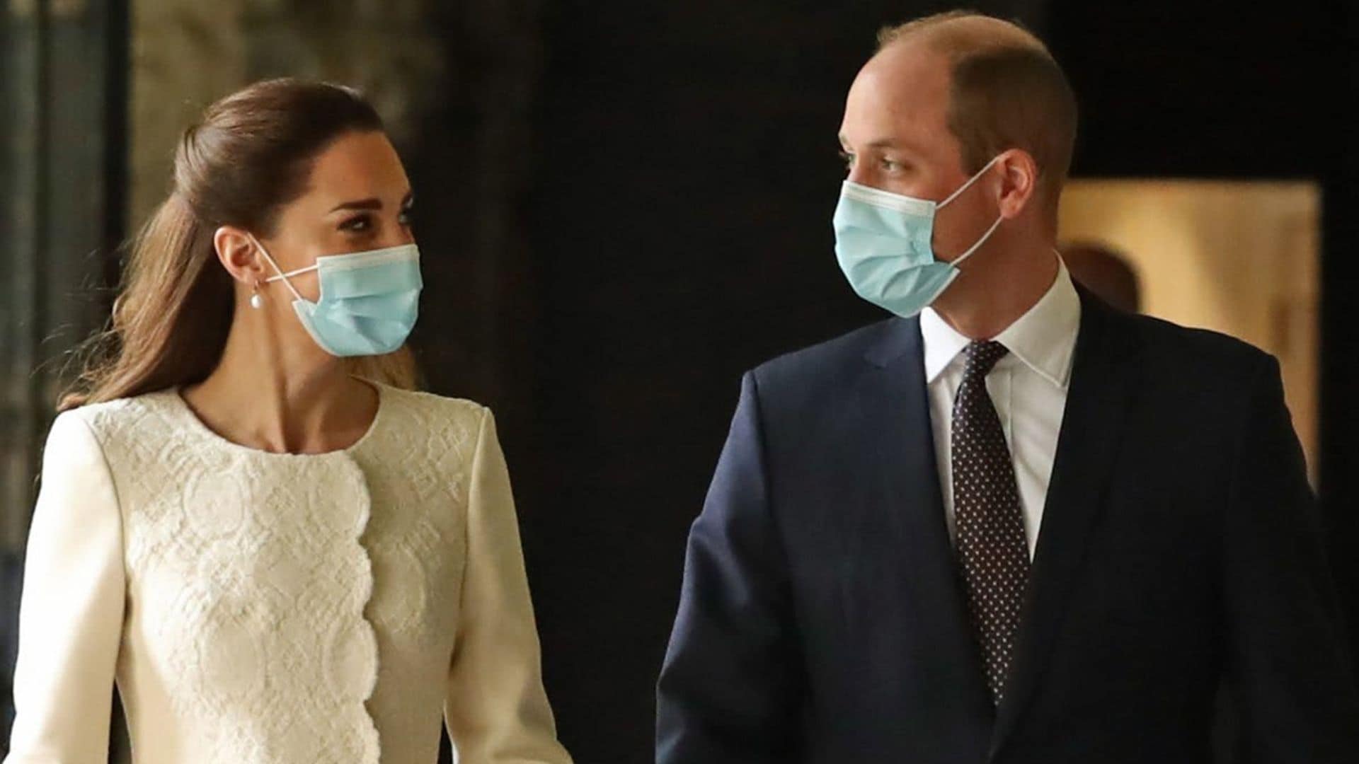 Kate Middleton and Prince William evoke memories of their royal wedding at Westminster Abbey