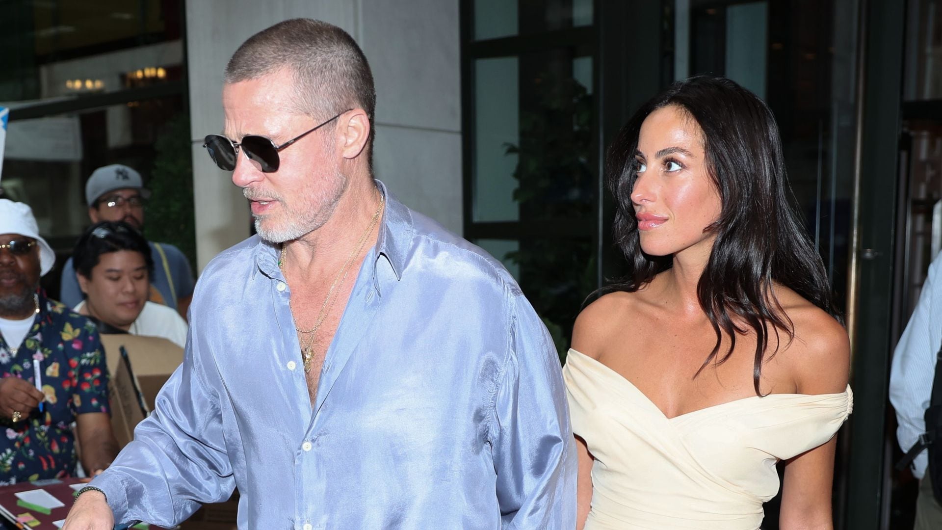 Brad Pitt and Ines de Ramon enjoy double date night with Bradley Cooper and Gigi Hadid