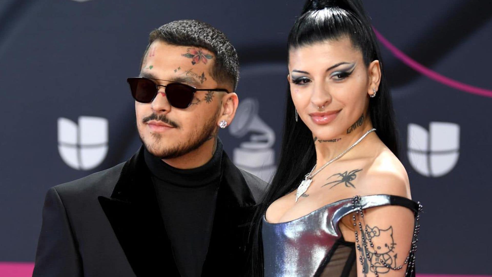 Christian Nodal exclusively reveals Cazzu’s due date and drops a song dedicated her
