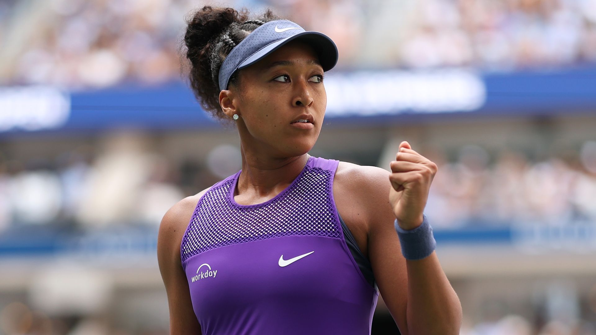 Naomi Osaka's striking US Open look is a love letter to an NBA icon