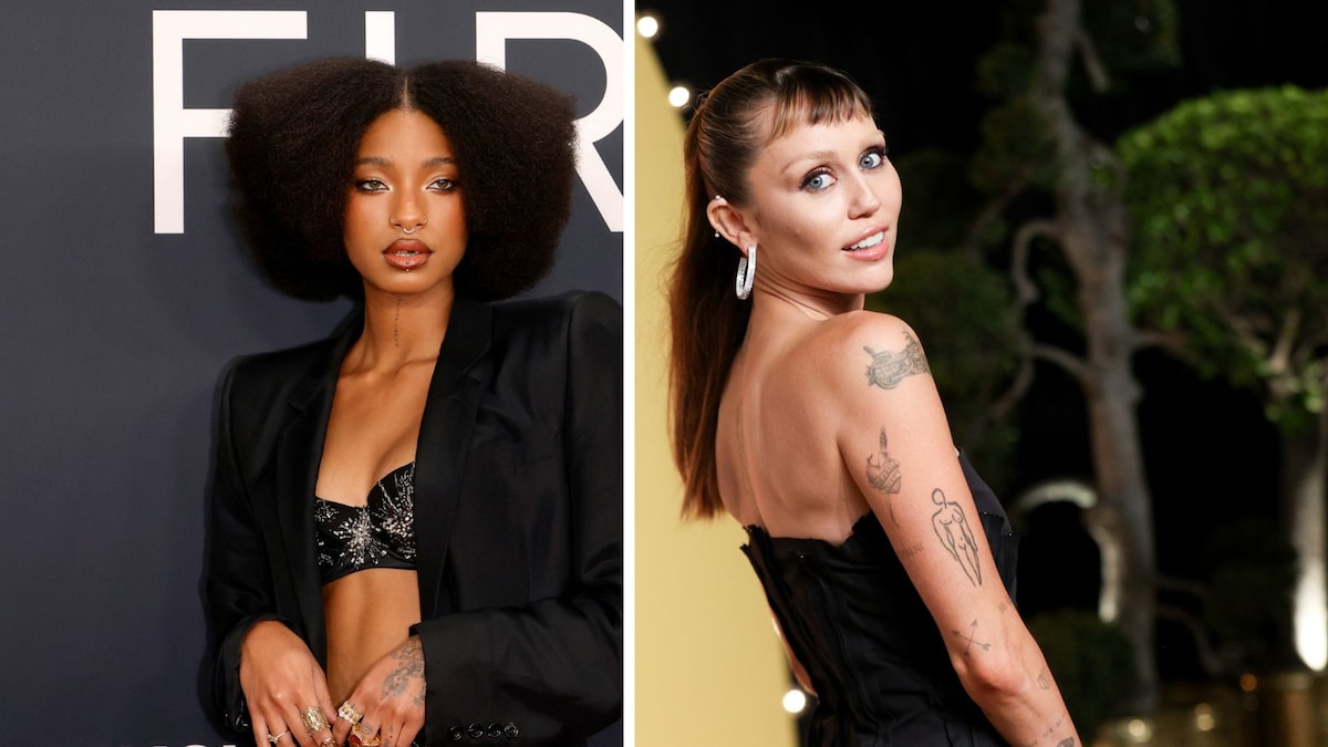 Willow Smith poses with Miley Cyrus at pre-Met Gala event: 'Friends together'