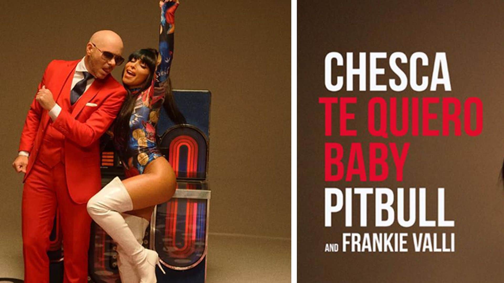 Watch Chesca, Pitbull and Frankie Valli’s premier of ‘Te Quiero Baby’