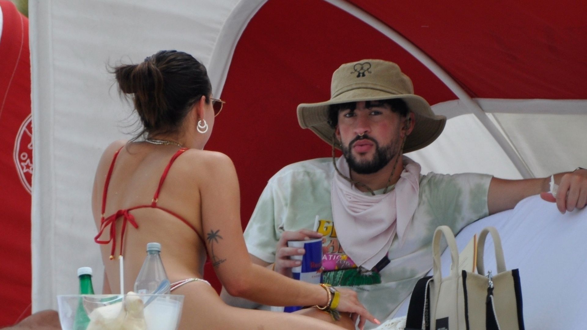 Bad Bunny and Gabriela Berlingeri all smiles during romantic beach day in Australia, seemingly confirming reunion