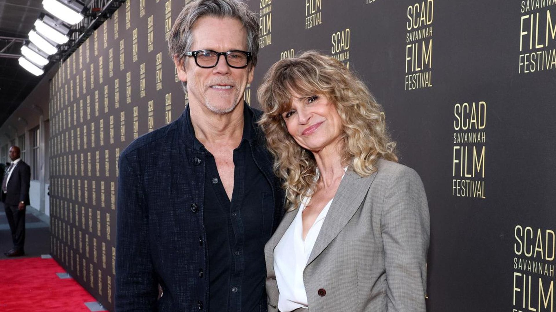 Kevin Bacon and Kyra Sedgwick complete the Beckham test with adorable results