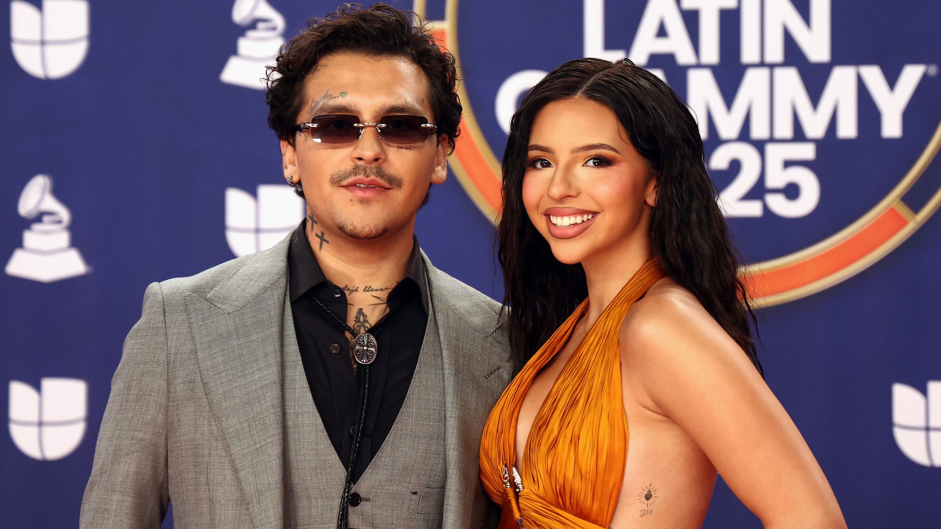 Christian Nodal postpones religious wedding to Ángela