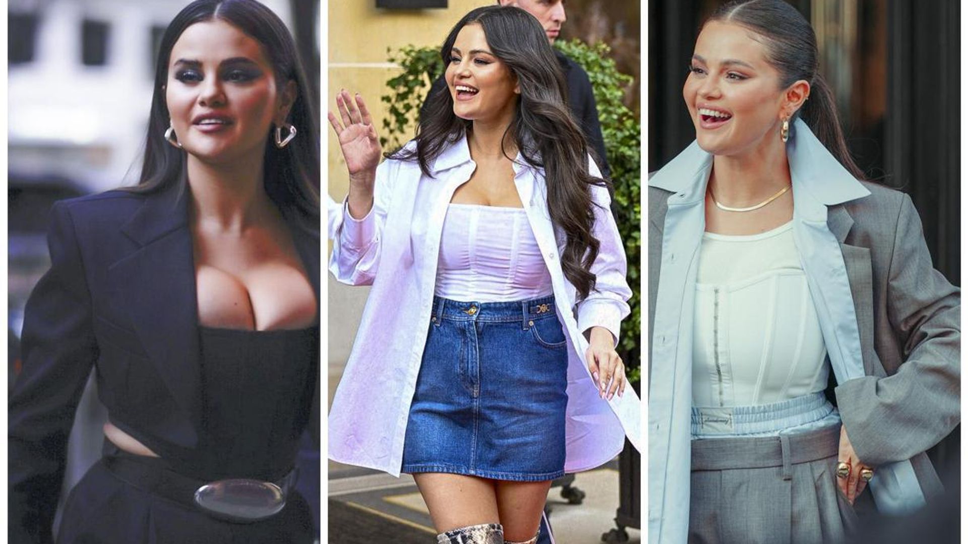 Selena Gomez is obsessed with corsets and these stunning looks are here to prove it