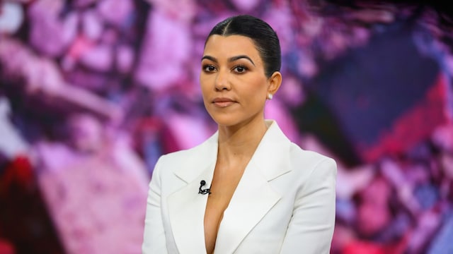 Kourtney Kardashian admits she has 'baby brain' following the birth of her son Rocky