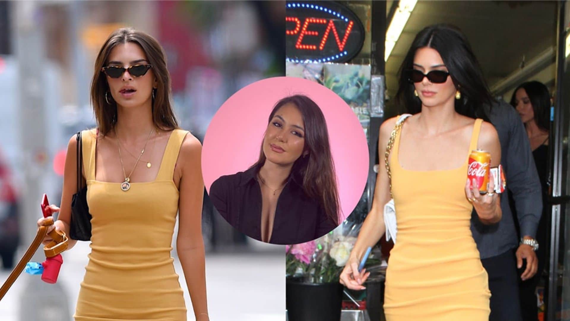 Kendall Jenner and Emily Ratajkowski look almost identical in matching outfits, who wore it better?