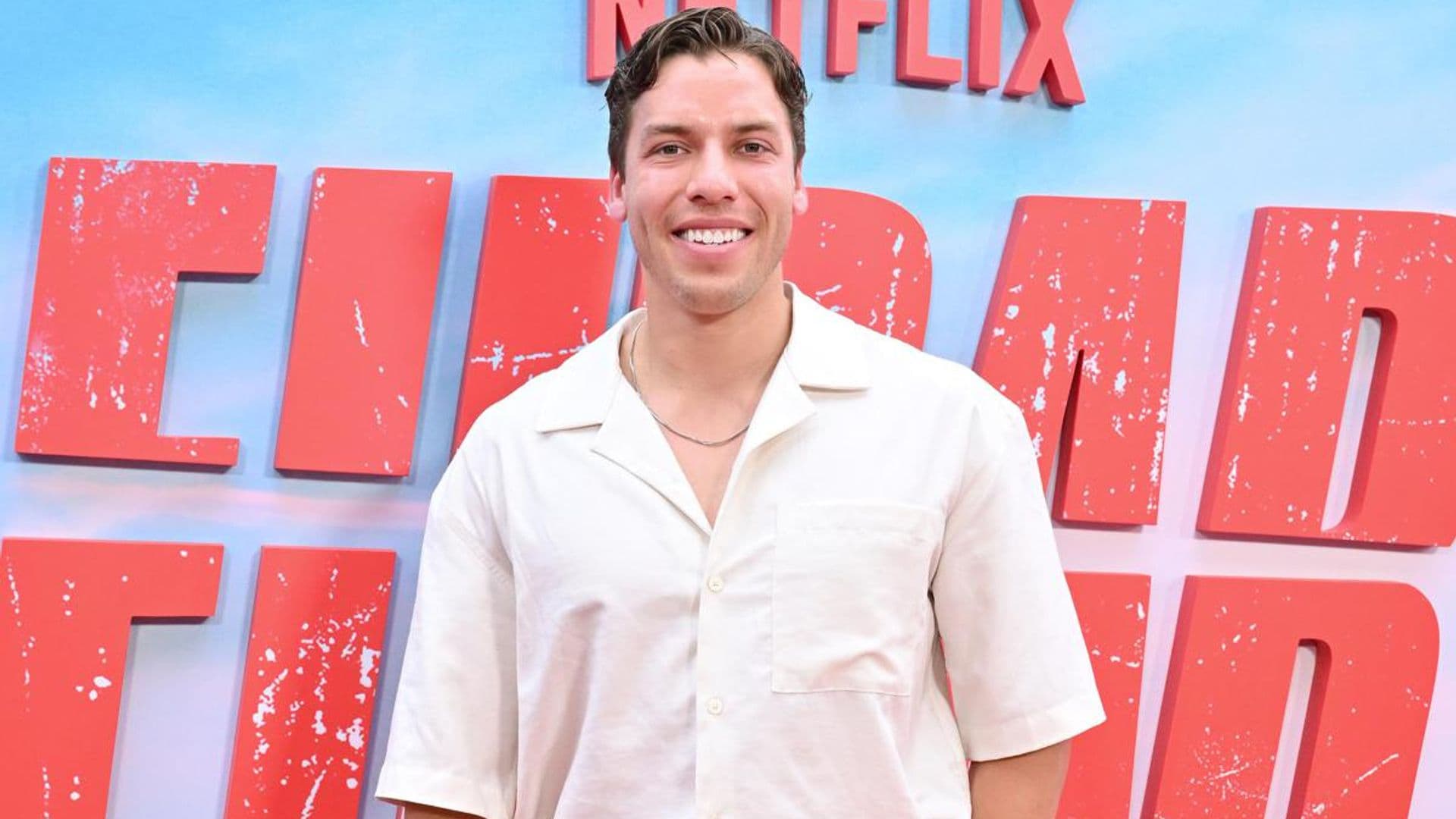 Arnold Schwarzenegger’s son Joseph Baena shows off his crazy muscles
