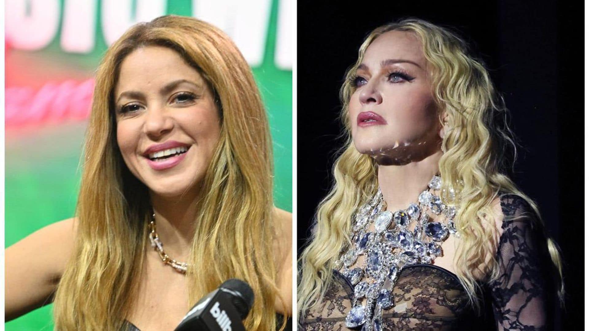 A teenage Shakira dances to Madonna, a fun blast from the past