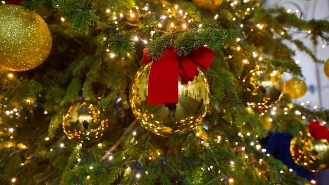 Christmas Atmosphere In Italy